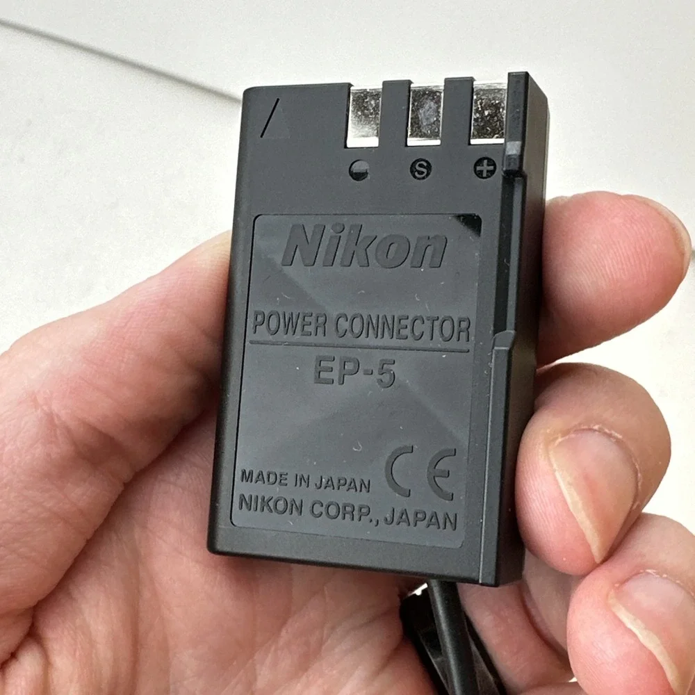 Nikon EP-5 Power Supply Connector with Manual